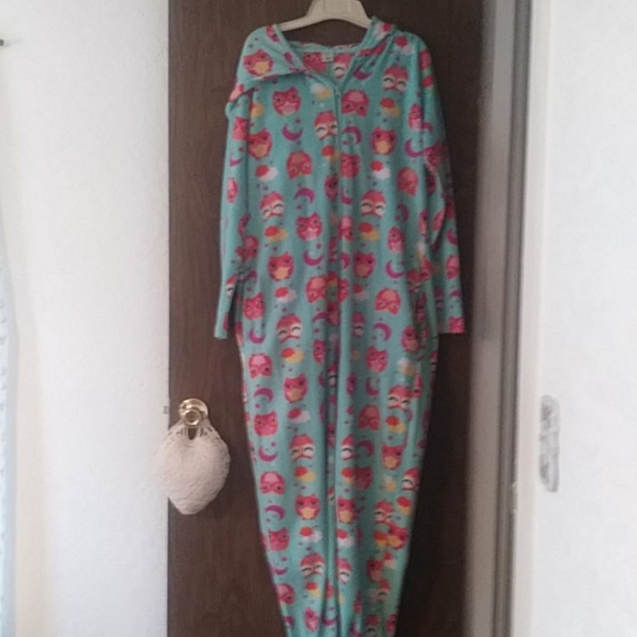 Body Candy Other - Adult Hooded owl onesie